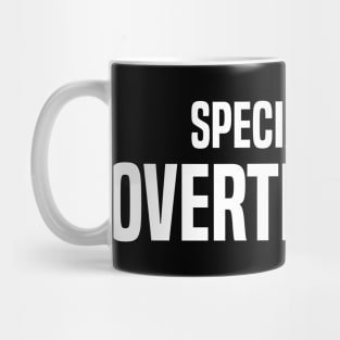 specialist at overthinking Mug